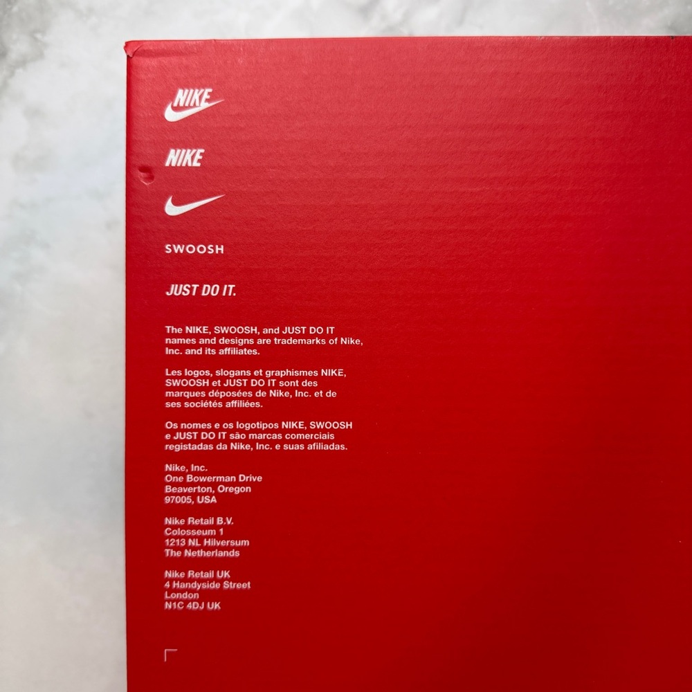 Authentic Nike Shoe Box – Empty Packaging Only - Picture 8 of 15